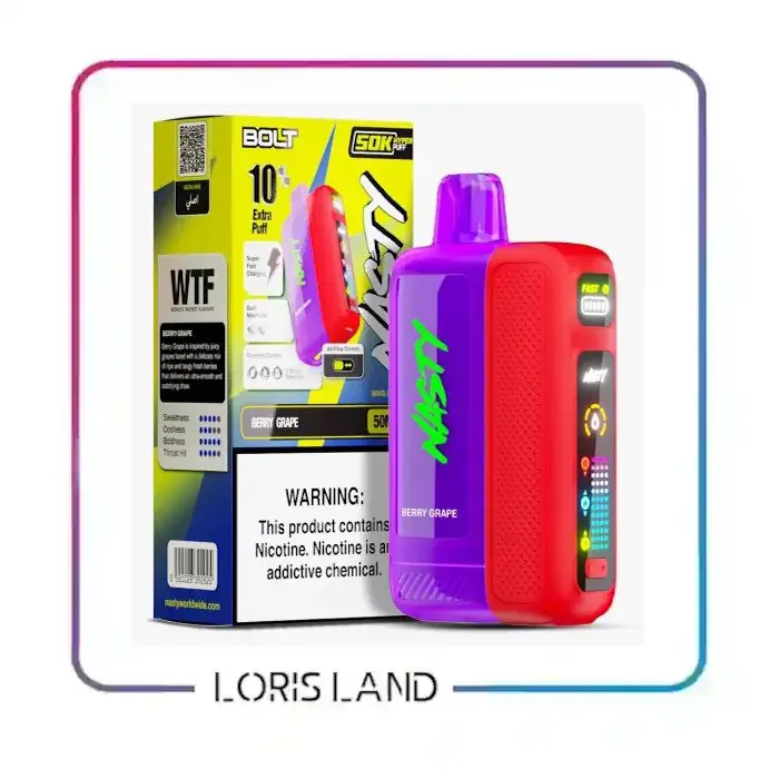 پاد یکبار مصرف انگور و بری نستی ۵۰ هزار پاف